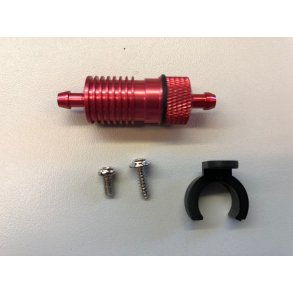 Brndstoffilter, 13 x 43mm med holder.