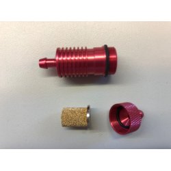 Brndstoffilter, 13 x 43mm med holder.