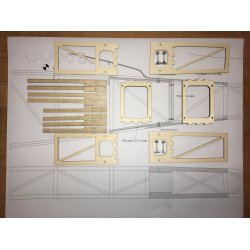 Parts to separate the fuselage on Leprechaun Ver II. Bestillingsvare.