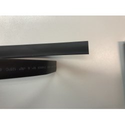 Krympeflex 19mm, sort, 90 cm.