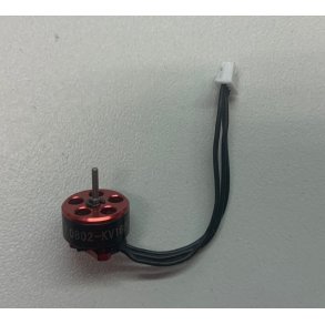 Motor med sorte ledninger til Mobula 7 drone, 16.000KV.