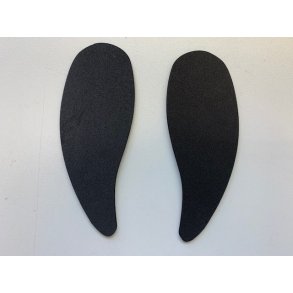 Hndsttter til alle senderpulte, sort skummateriale, 2 stk.