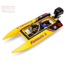 Joysway Mad Shark F1 Brushed RTR - Yellow.