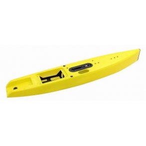 Skrog til Dragon Force DF65 V6 sejlbd, Gul.