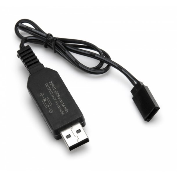 USB lader til LiFePo batteri til Dragon Force DF65.