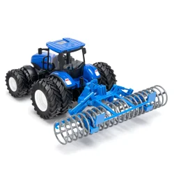 Tractor with double wheels and flattener RC RTR 1:24