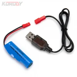 Tractor with double wheels and flattener RC RTR 1:24