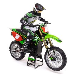 1/4 Promoto-MX Motorcycle RTR with Battery and Charger, Pro Circuit - Grn