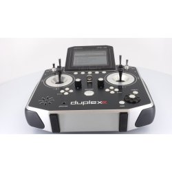 Jeti DS16-II sender, 2,4 GHz, Slvfarvet, Mode 2. BESTILLINGSVARE.