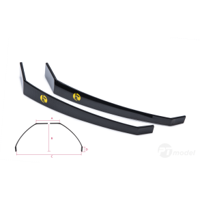 Kulfiber landingsstel til modeller op til ca. 5 Kg.