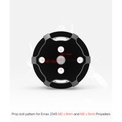 RS 1106 II, 6000KV Race Edition multirotor motor fra EMax.