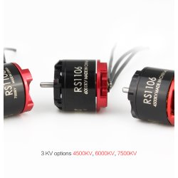 RS 1106 II, 6000KV Race Edition multirotor motor fra EMax.