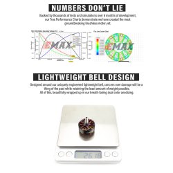 RSII 2206 Race Spec 2300KV, multirotor motor fra EMax.