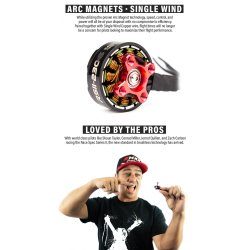 RSII 2206 Race Spec 2300KV, multirotor motor fra EMax.