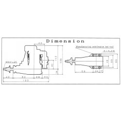 Saito FA-180B 29,1cc 4-takt Metanolmotor.