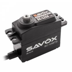 SC-1258TG Digital Servo 12Kg 0,08s Coreless Black Edition.