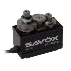 SC-1258TG Digital Servo 12Kg 0,08s Coreless Black Edition.
