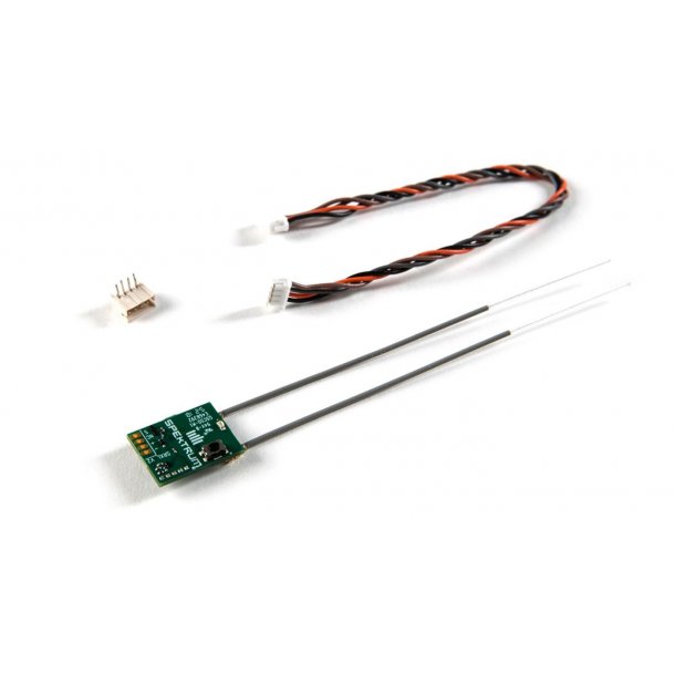 Spektrum SPM4650 DSMX SRXL2 seriel mikro modtager, 2,4GHz.