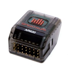 AR620- Spektrum DSMX 6-kanals modtager, 2,4GHz.