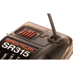 SR315- Spektrum DSMR 3-kanals Surface modtager, 2,4GHz.