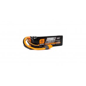 11.1V 2200mAh 3S 30C Smart LiPo Battery: IC3.
