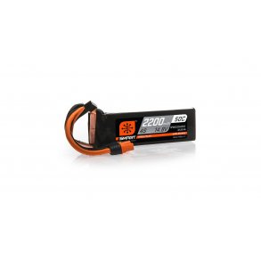 14.8V 2200mAh 4S 50C Smart LiPo Battery: IC3.