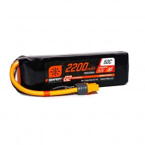 11.1V 2200mAh 3S 50C Smart LiPo G2: IC3.