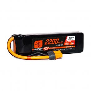 14.8V 2200mAh 4S 50C Smart LiPo G2: IC3.