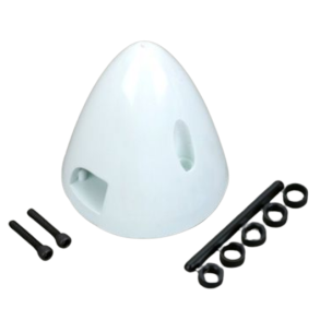 Spinner, 2 bladet 44mm Hvid, fra Du-Bro