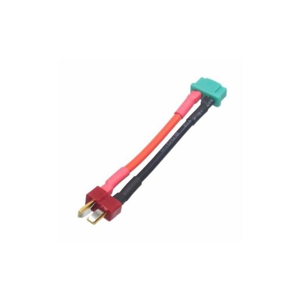 Adapterkabel med Deans han- og Multiplex hunstik