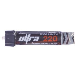 1s 220mAh - 50C - Dualsky ULTRA med UMX