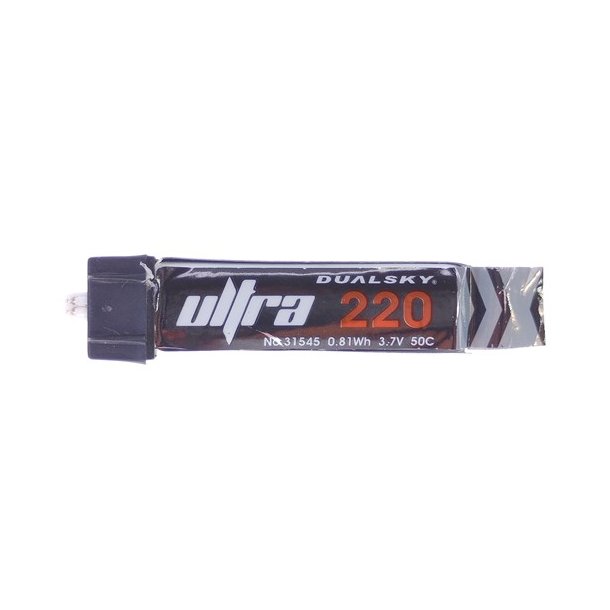 1s 220mAh - 50C - Dualsky ULTRA med UMX