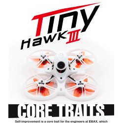 Tiny Hawk 3, FPV Quadcopter (BNF til FrSky D8).