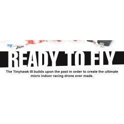 Tiny Hawk 3, FPV Quadcopter (BNF til FrSky D8).