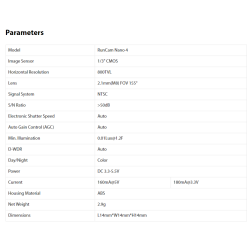 RunCam Nano-4 FPV kamera.