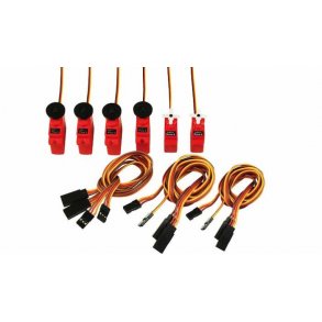 Servost og kabler til Heron.