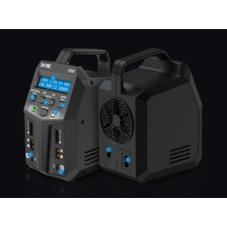 SkyRC T200 AC/DC lader med 2 kanaler, 2 x 100W.