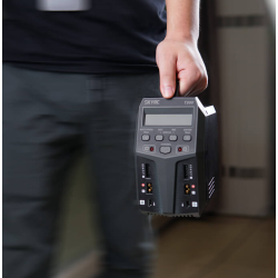 SkyRC T200 AC/DC lader med 2 kanaler, 2 x 100W.