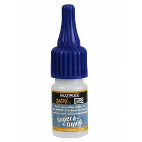 Zacki-2 Elapor, Tynd cyanolim fra Multiplex, 10 gram.