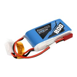 Gens ace 800mAh 7.4V 45C 2S Lipo batteri