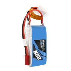Gens ace 800mAh 7.4V 45C 2S Lipo batteri