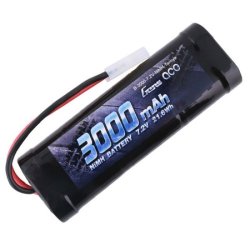 Gens ace 3000mAh 7.2V NIMH Batteri med Tamiya stik.