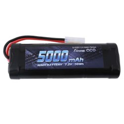 Gens ace 5000mAh 7.2V NIMH Batteri med Tamiya stik.