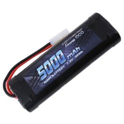 Gens ace 5000mAh 7.2V NIMH Batteri med Tamiya stik.