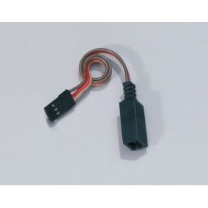 Y-kabel i samlet JR stik, 15 cm