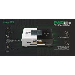 GensAce Imars Dual Channel AC200W/DC300Wx2 Smart Balance RC Charger