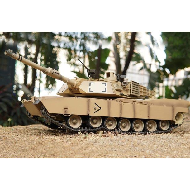Heng Long Battle Tank 1:16 - M1A2 Abrams - Airgun &amp; IR