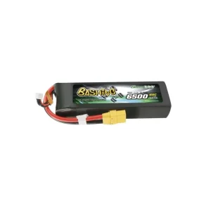 Gens ace Bashing 6500mAh 11.1V 60C Lipo batteri med XT90 stik.