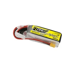 TATTU R-Line 550mAh 22.2V 95C 6S Lipo batteri, XT30 stik.