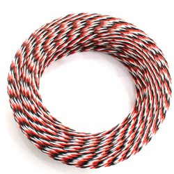 Futaba servoledning 5 meter 22AWG (Twisted)